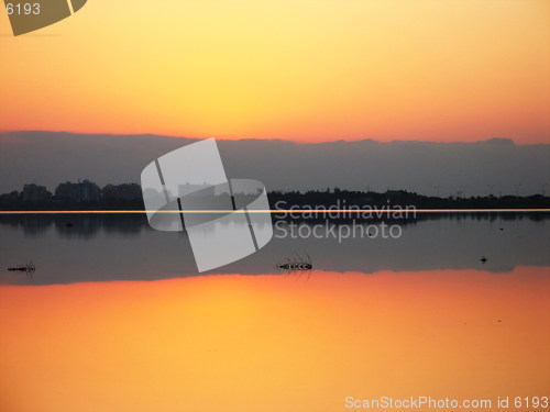 Image of A miracle of the sun. Larnaca. Cyprus