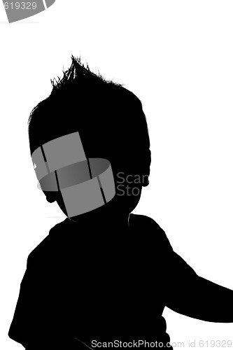 Image of Baby Boy Silhouette