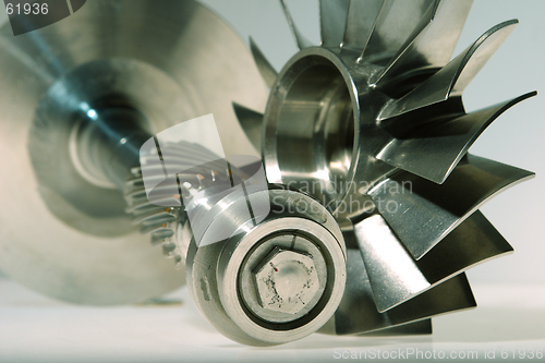 Image of precision engineered turbines