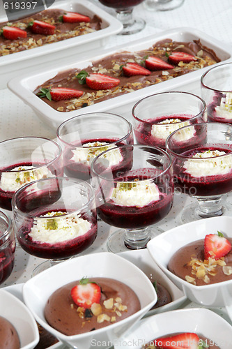 Image of süßer nachtisch und desserts