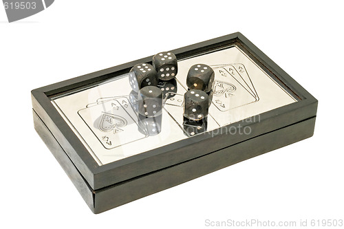 Image of Cards and dices