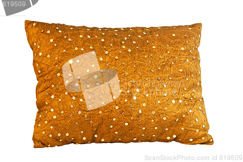 Image of Golden pillow