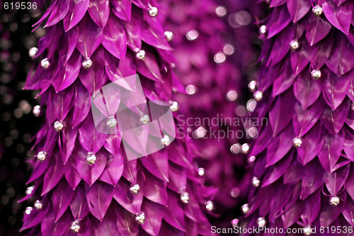 Image of Abstract purple tree