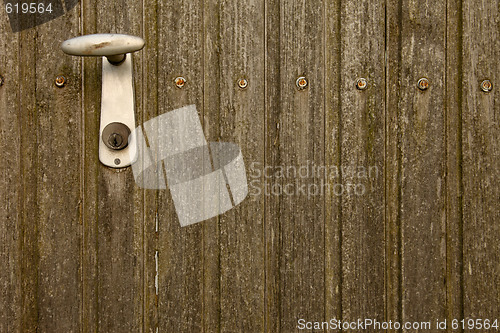 Image of Handhold on Door