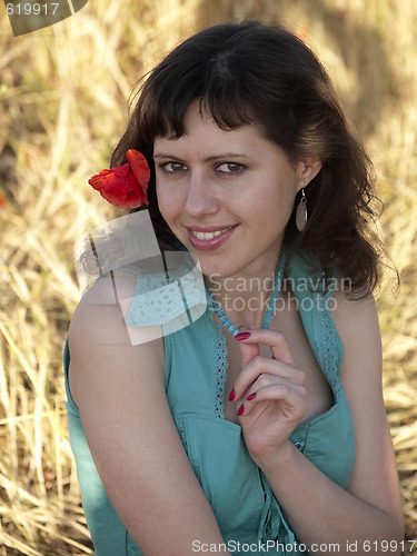 Image of Girl in field