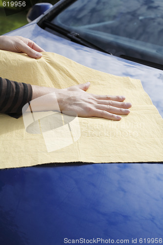 Image of Drying car