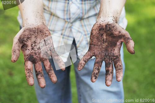 Image of Dirty hands