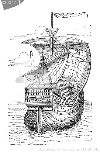 Image of Columbus ship