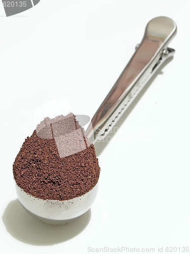 Image of ground coffee