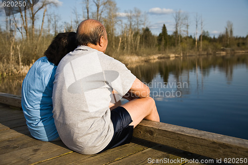 Image of Senior asian couple