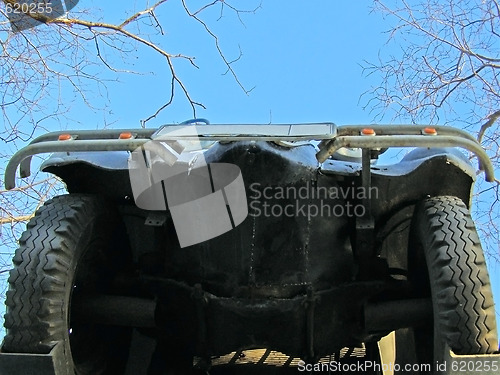 Image of underneath of car