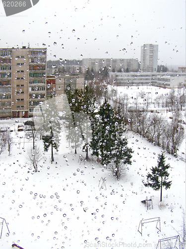 Image of through the window