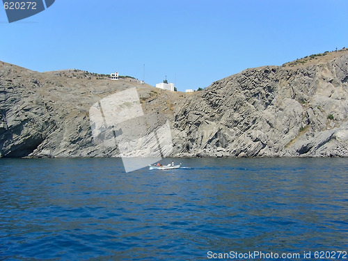 Image of Sea and rock landscape