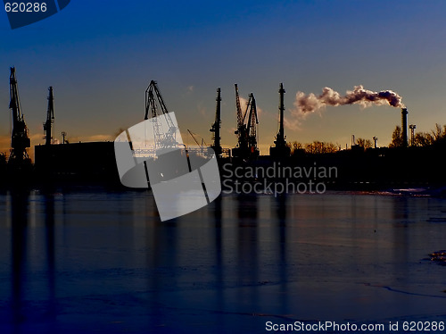 Image of Night port