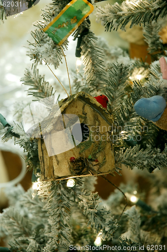 Image of Birdhouse Christmas Tree