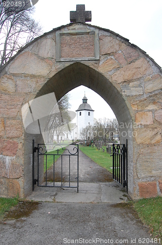 Image of Gate to Köla church