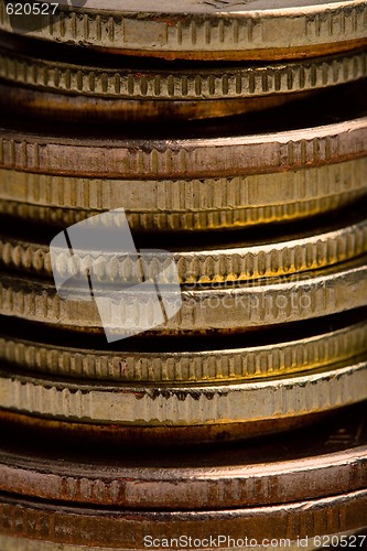 Image of coins closeup