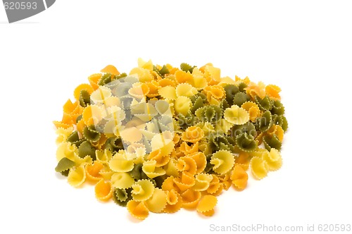 Image of Mixed colored pasta 