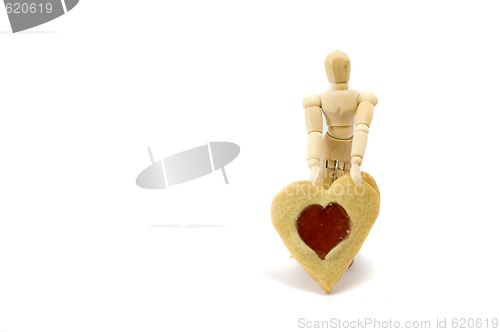Image of Woodi with heart