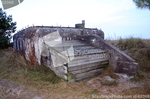 Image of military bunker