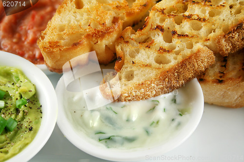 Image of Turkish Bread And Dips