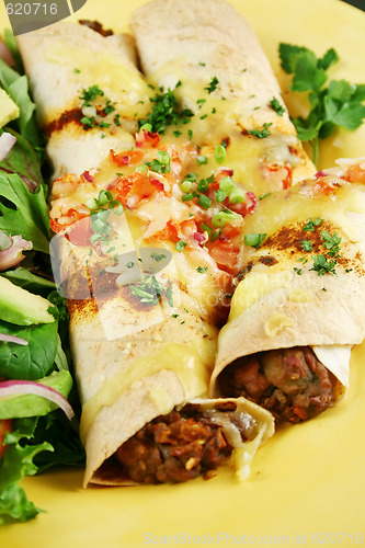Image of Beef And Bean Enchiladas 