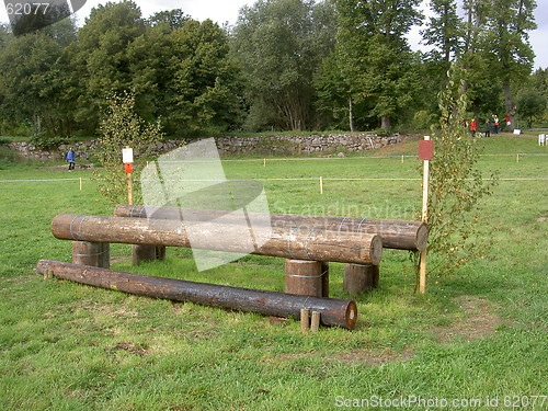 Image of field competition obstacle