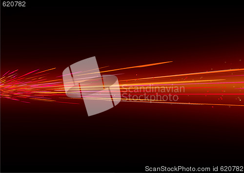 Image of light splashes