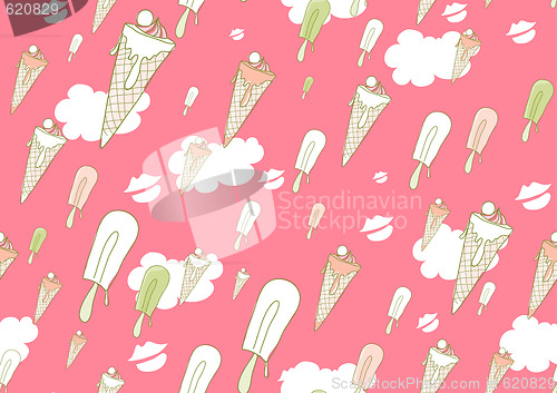 Image of cool hand-drawn ice creams