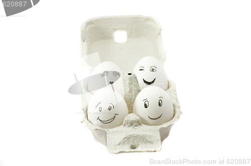 Image of Smiling eggs