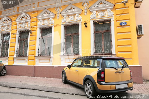 Image of yellow car