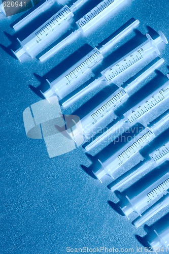 Image of medical syringe