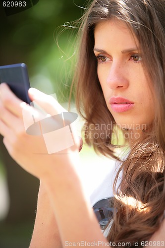 Image of long-haired girl