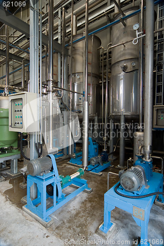 Image of Interior of processing plant