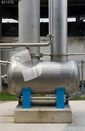 Image of High pressure steel tank