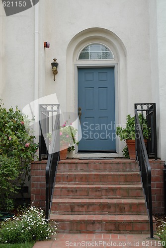 Image of Steps & door