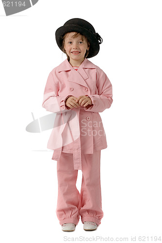 Image of pink girl