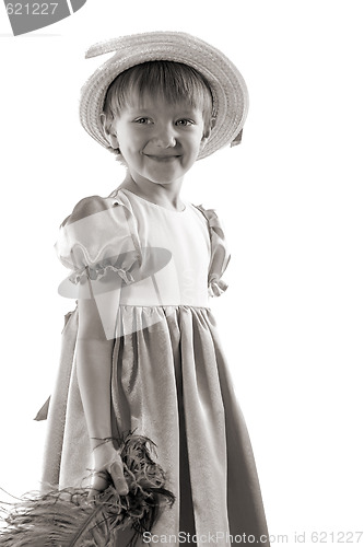 Image of trendy girl