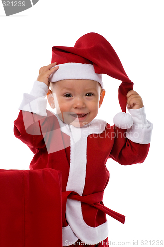 Image of little Santa