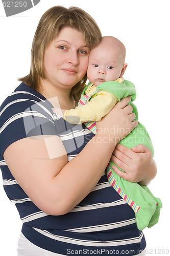 Image of Mother with baby