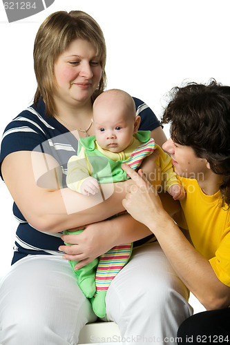 Image of Family from three persons