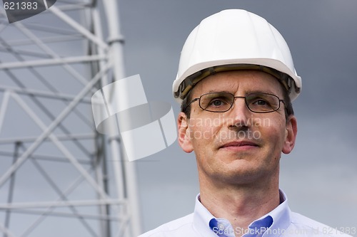 Image of Smiling engineer