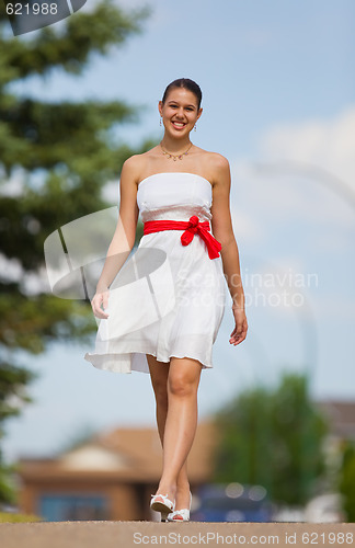 Image of White dress