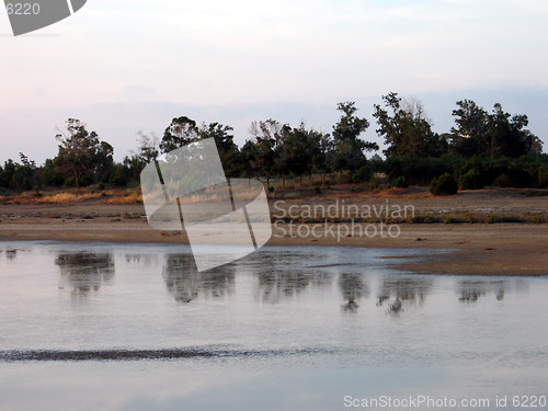 Image of Morning reflections. Larnaca.