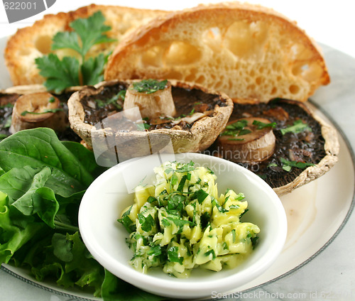 Image of Mushrooms And Toast