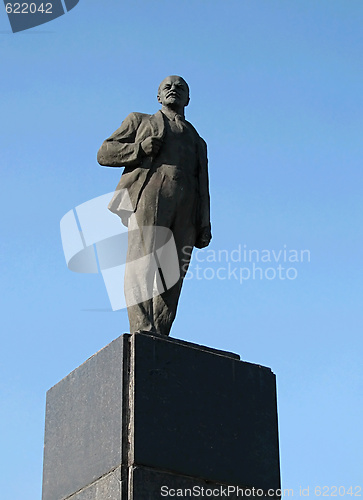 Image of Lenin’s monument 
