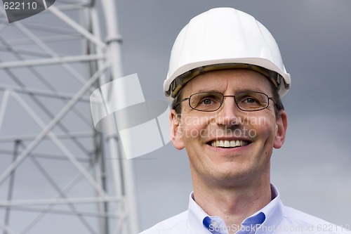 Image of Engineer with hardhat