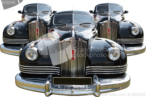 Image of Three Vintage Russian Car