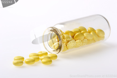 Image of yellow pills