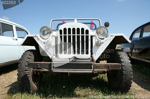 Image of vintage russian Off-road car